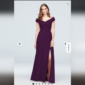 David’s Bridal Bridesmaid Dress